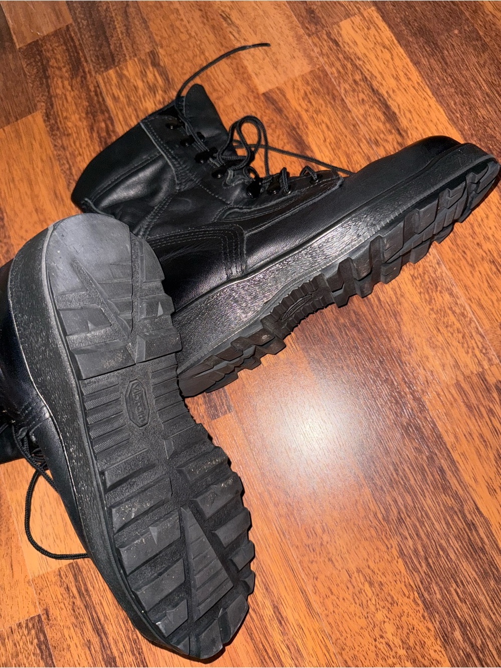 Women’s Black Lace-Up Boots - Durable Tactical Style